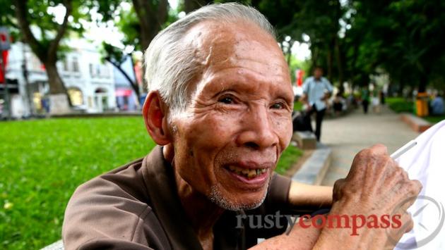 The delightful elderly folk of Hanoi